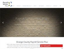 Tablet Screenshot of ocpayrollservice.com
